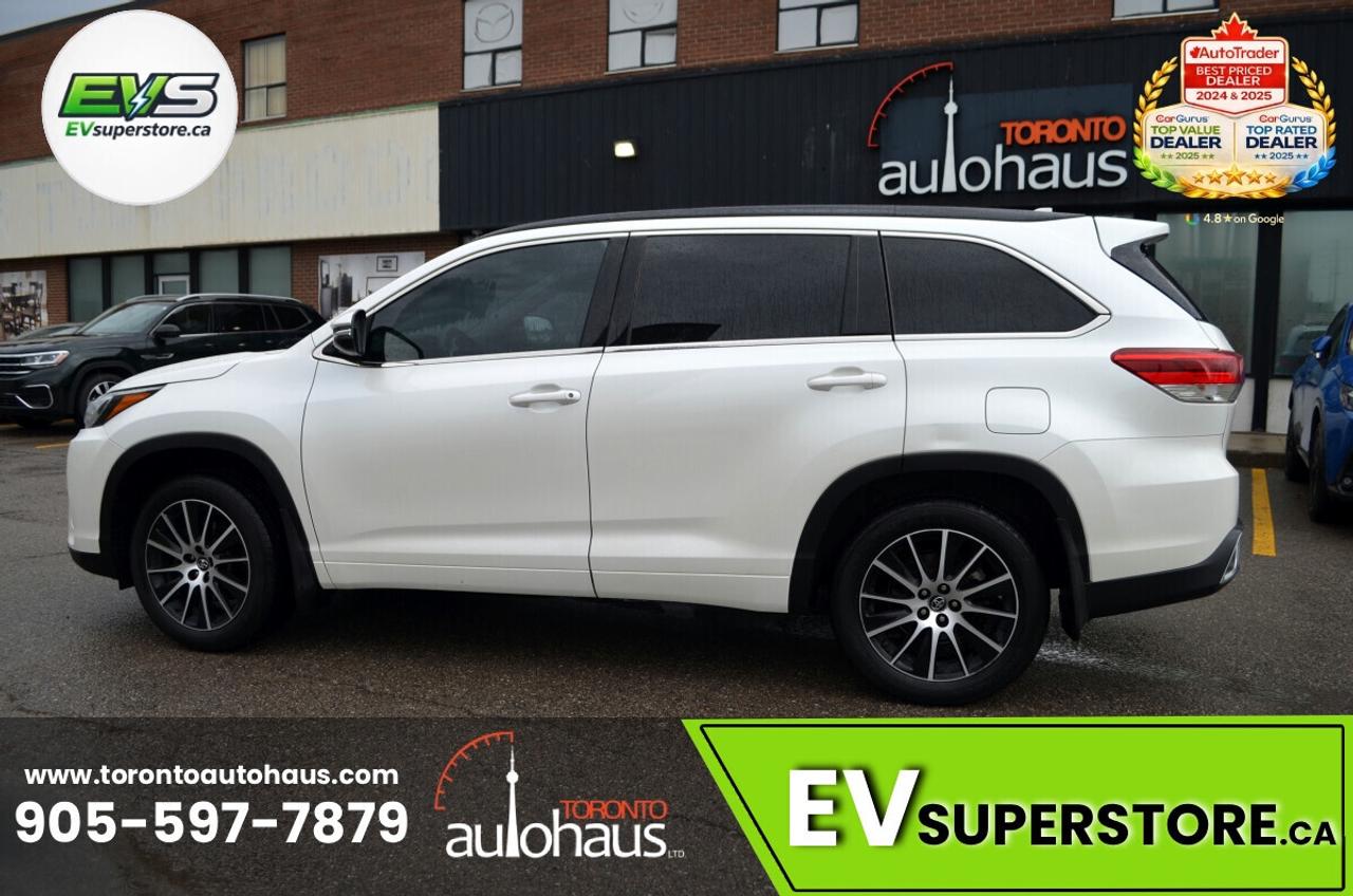 2017 Toyota Highlander SE I LEATHER I SUNROOF I NO ACCIDENTS Photo3