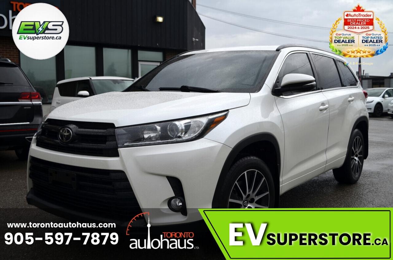 2017 Toyota Highlander SE I LEATHER I SUNROOF I NO ACCIDENTS Photo
