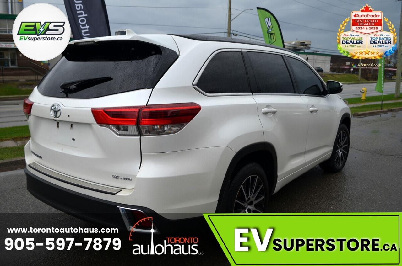 2017 Toyota Highlander SE I LEATHER I SUNROOF I NO ACCIDENTS Photo