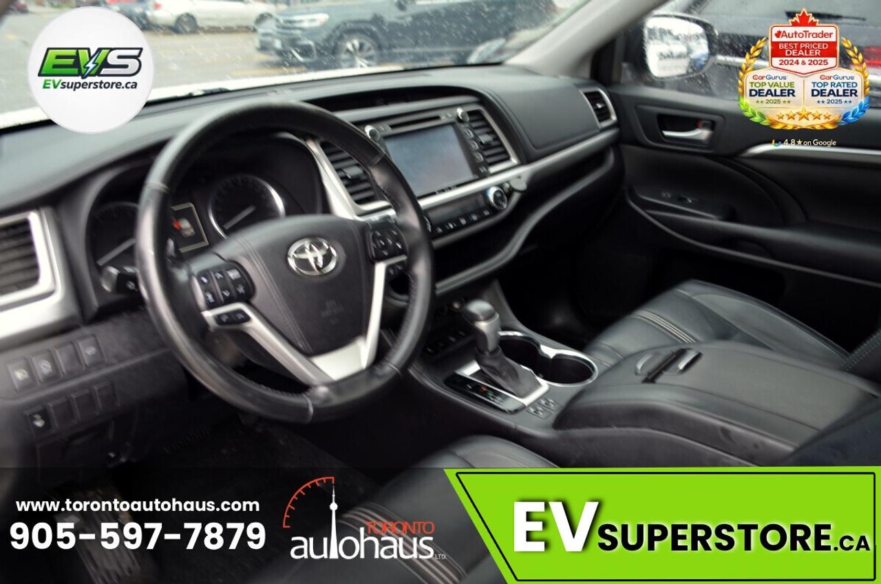 2017 Toyota Highlander SE I LEATHER I SUNROOF I NO ACCIDENTS Photo