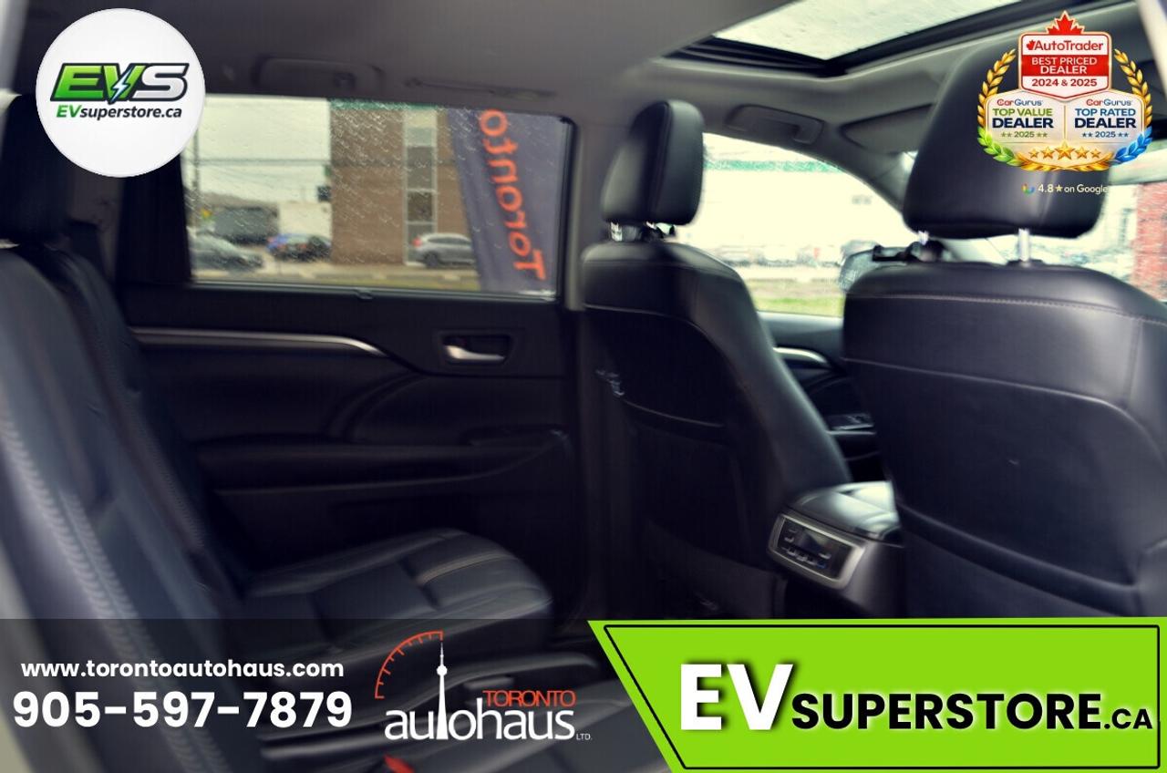 2017 Toyota Highlander SE I LEATHER I SUNROOF I NO ACCIDENTS Photo