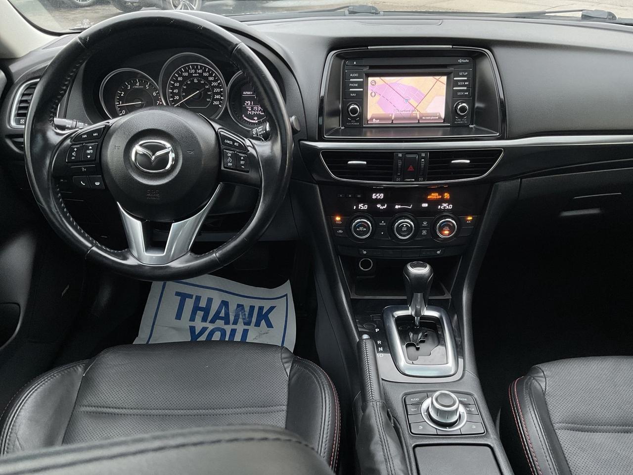 2014 Mazda MAZDA6 GT - LTHR! NAV! BACK-UP CAM! BSM! SUNROOF! Photo