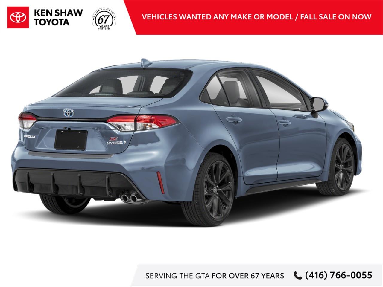 2026 Toyota Corolla Hybrid SE 4dr All-Wheel Drive Sedan Photo