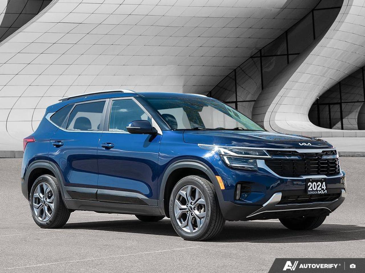 2024 Kia Seltos EX   AWD   Leather   Sunroof   Apple CarPlay   Hea Photo