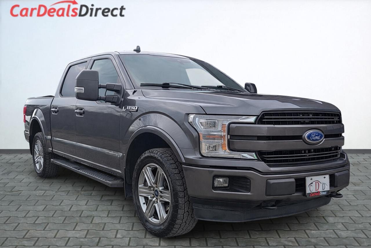 2018 Ford F-150 Accident Free Lariat Sport Diesel   Twin Panel Moo Photo0