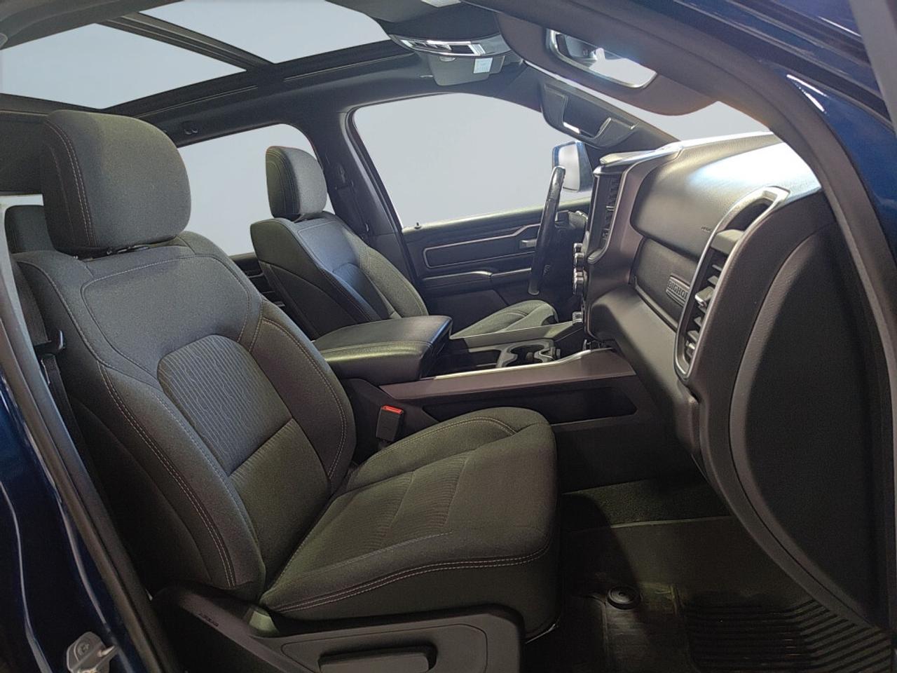 2019 RAM 1500 Loaded Ram Big Horn   Pano Roof   Rambox   Running Photo