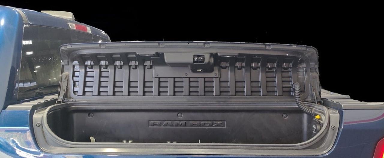 2019 RAM 1500 Loaded Ram Big Horn   Pano Roof   Rambox   Running Photo