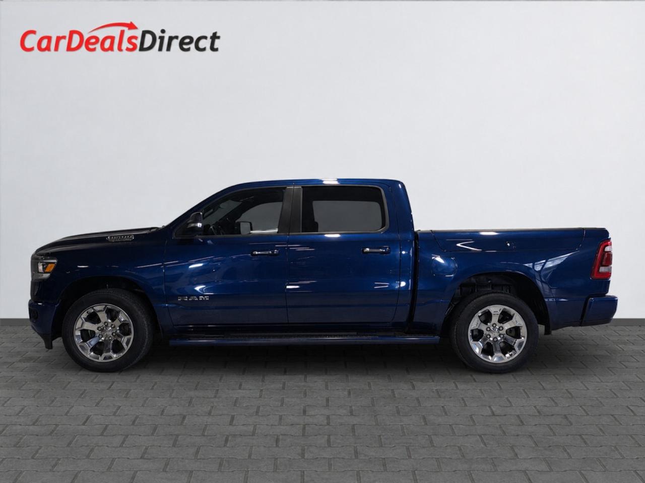 2019 RAM 1500 Loaded Ram Big Horn   Pano Roof   Rambox   Running Photo