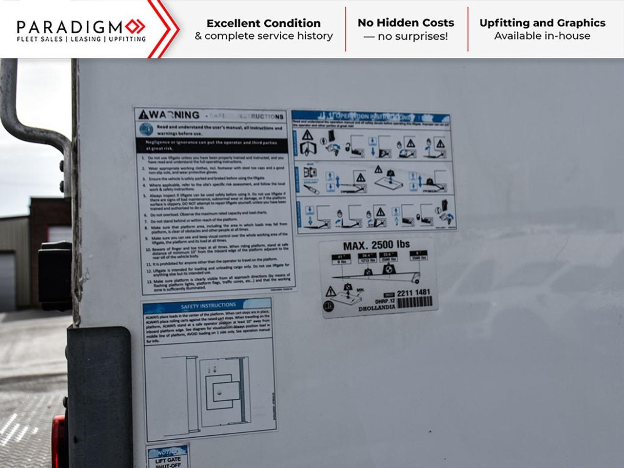 2024 Ford E-Series Cutaway 176" 16 ft Cube Box Standard Truck With Liftgate Photo