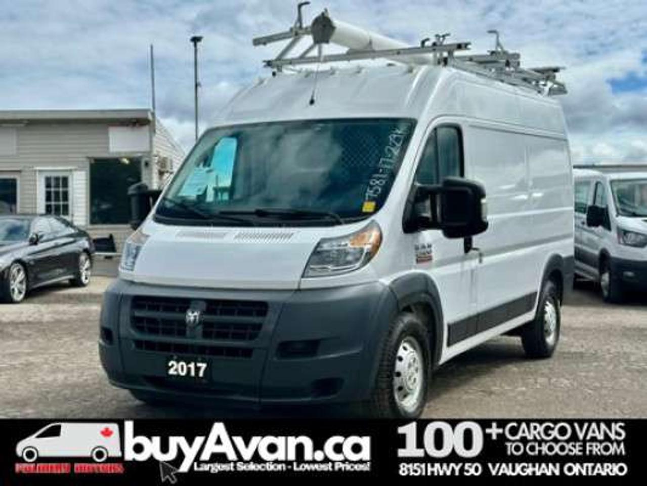 2017 RAM ProMaster 2500 136 WB HR + Racks shelves Divider *SAFETY INCLUDED* Photo