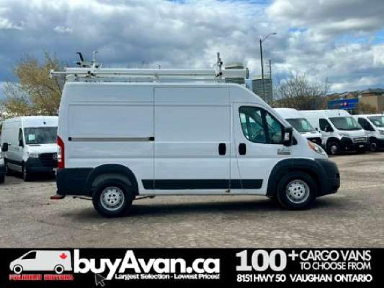 2017 RAM ProMaster 2500 136 WB HR + Racks shelves Divider *SAFETY INCLUDED* Photo