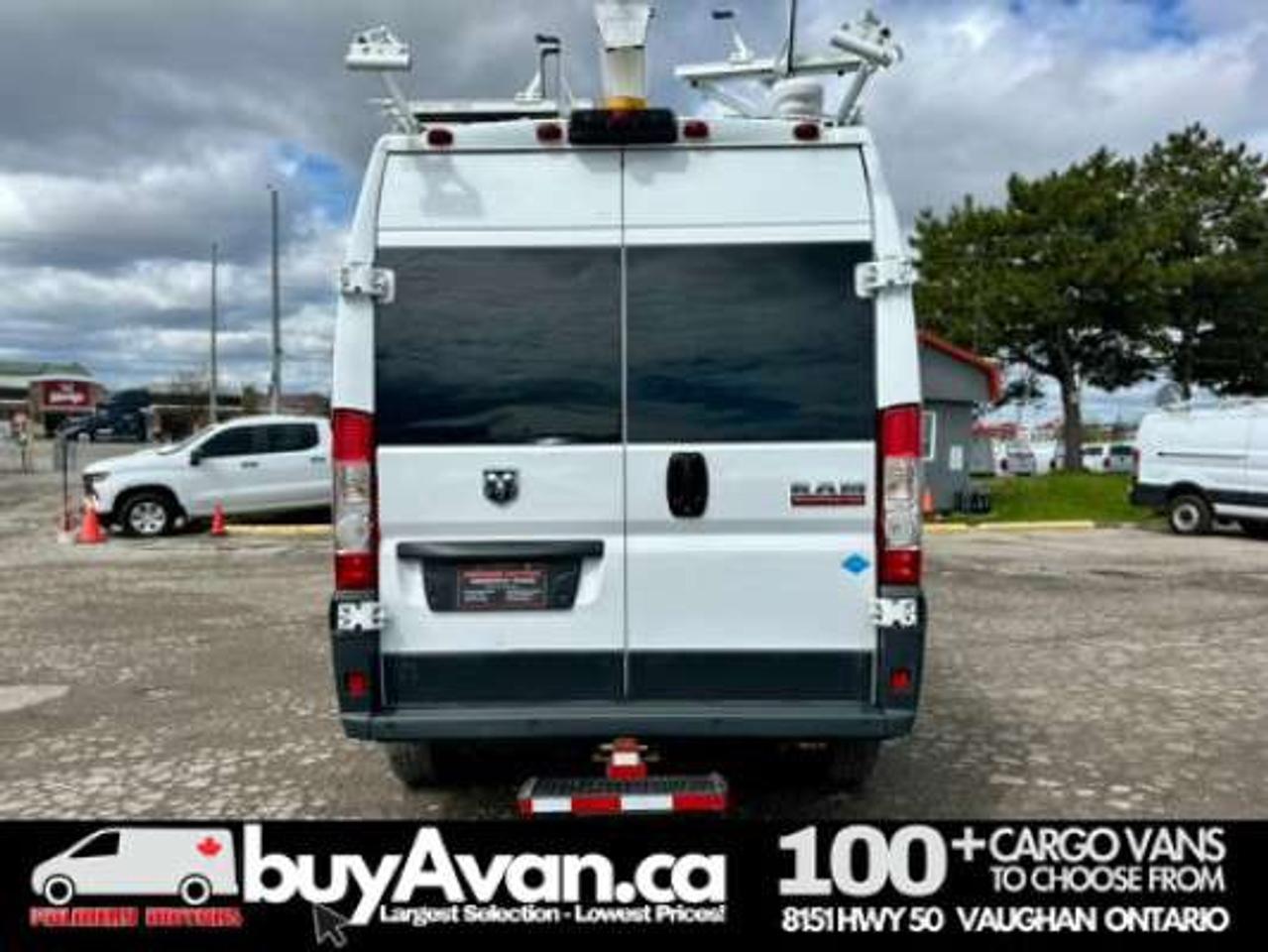 2017 RAM ProMaster 2500 136 WB HR + Racks shelves Divider *SAFETY INCLUDED* Photo