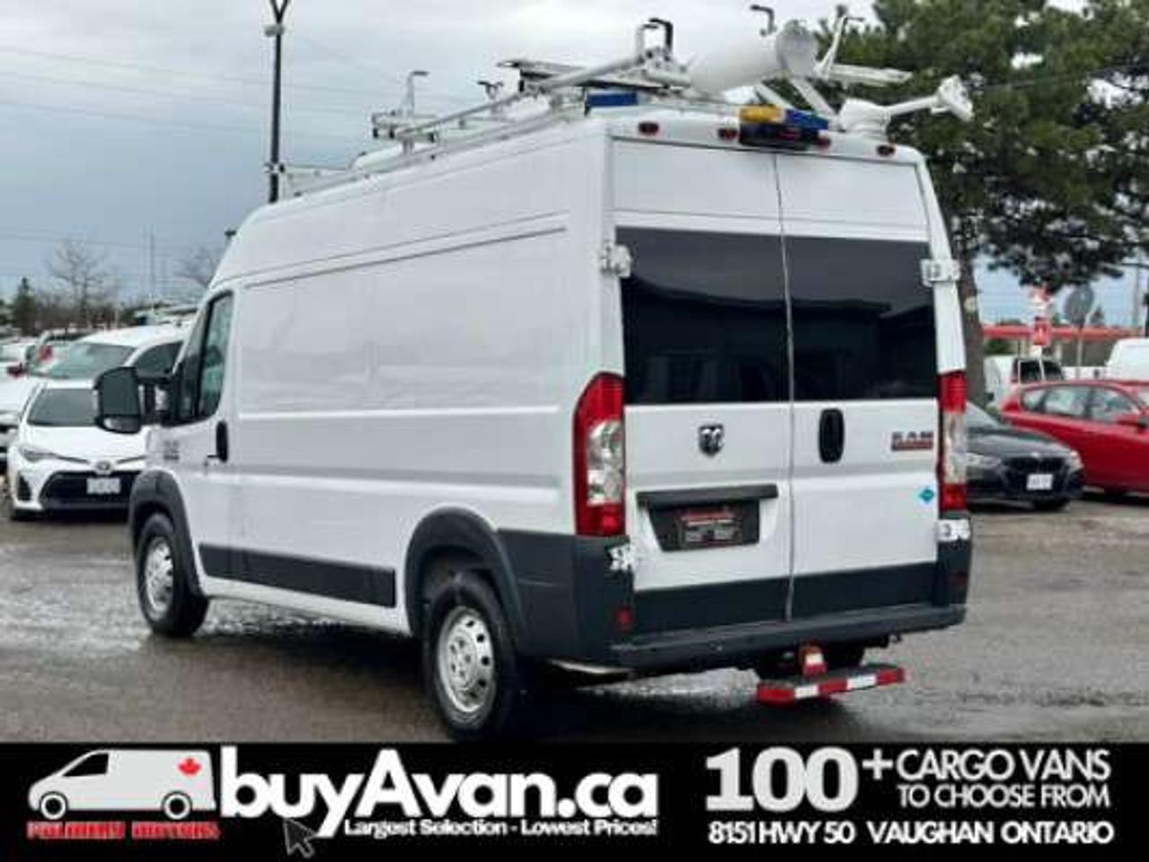 2017 RAM ProMaster 2500 136 WB HR + Racks shelves Divider *SAFETY INCLUDED* Photo