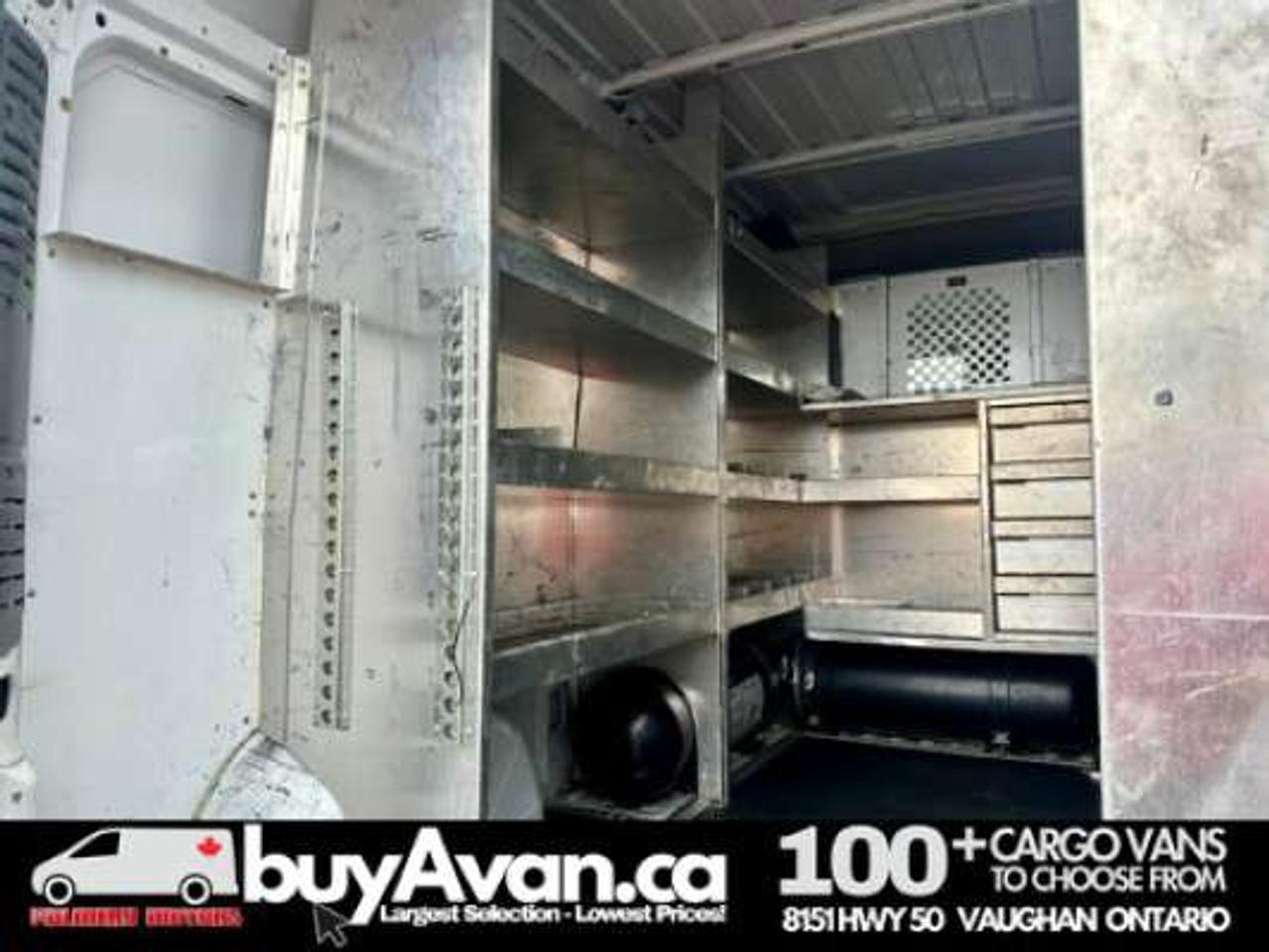 2017 RAM ProMaster 2500 136 WB HR + Racks shelves Divider *SAFETY INCLUDED* Photo