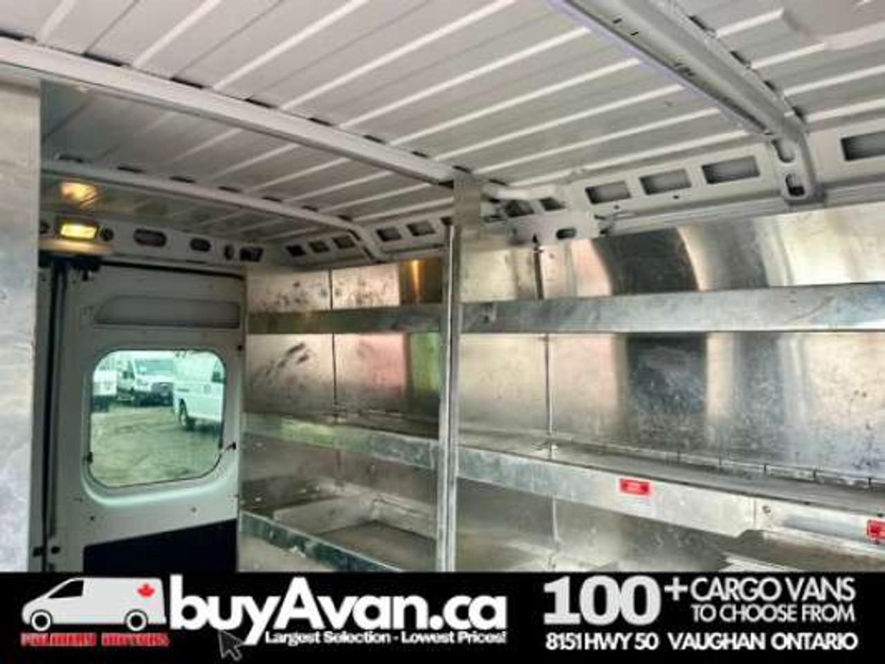 2017 RAM ProMaster 2500 136 WB HR + Racks shelves Divider *SAFETY INCLUDED* Photo
