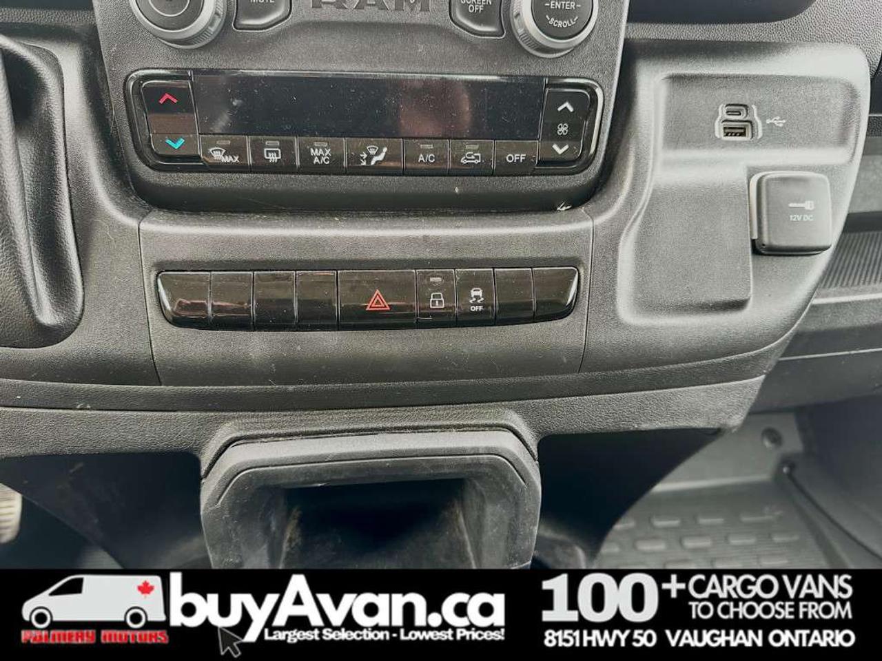 2023 RAM ProMaster 2500 159WB HR Shelves+Divider 3 PSGR *NO EXTRA FEES* Photo