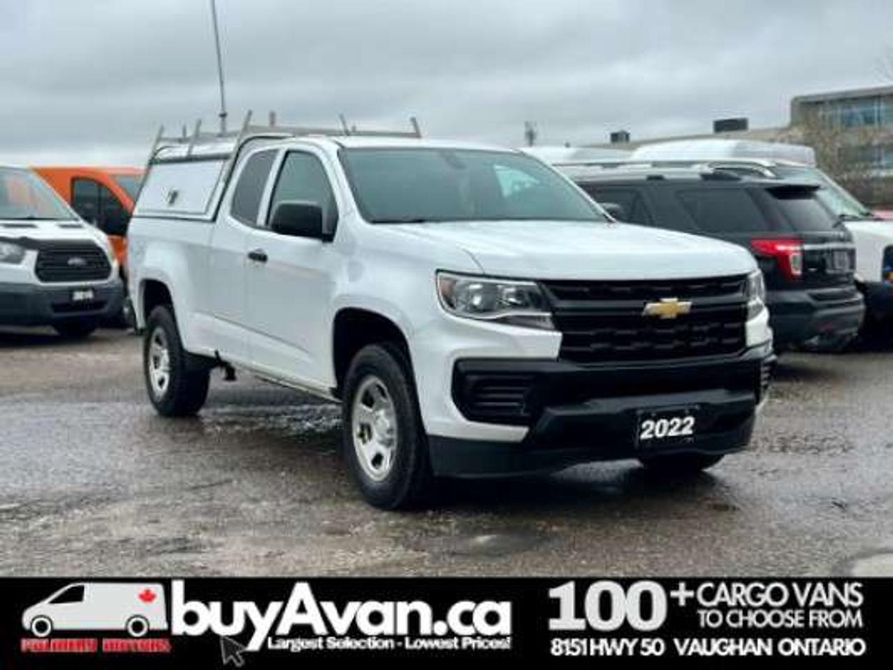 2022 Chevrolet Colorado Extended Cab + Cap W/Racks Photo