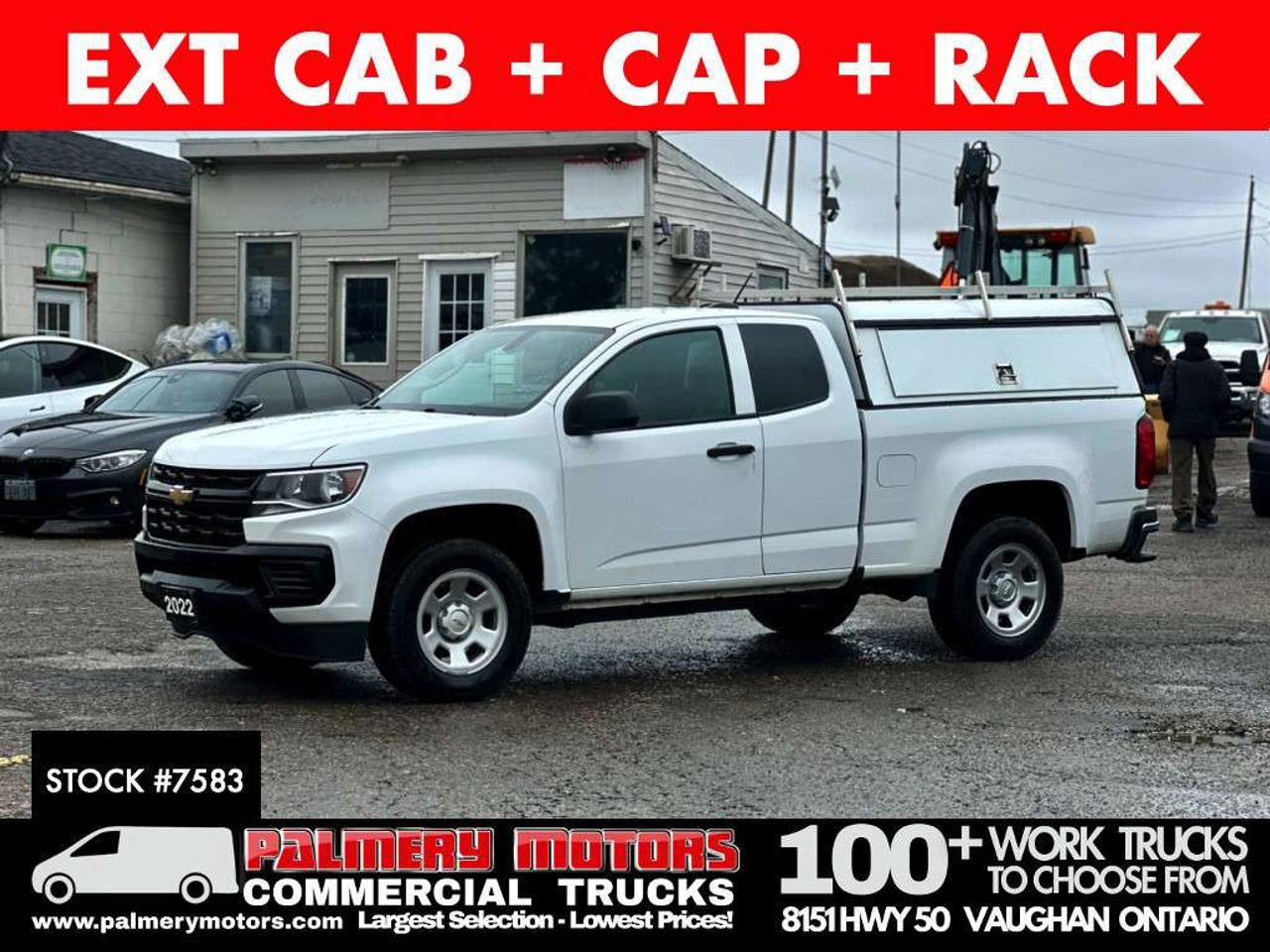 2022 Chevrolet Colorado Extended Cab + Cap W/Racks Photo