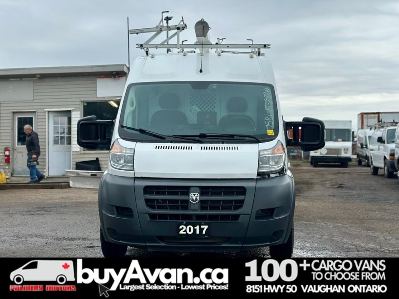2017 RAM ProMaster Cargo Van Promaster 2500 136WB HR + Racks shelves Divider Photo