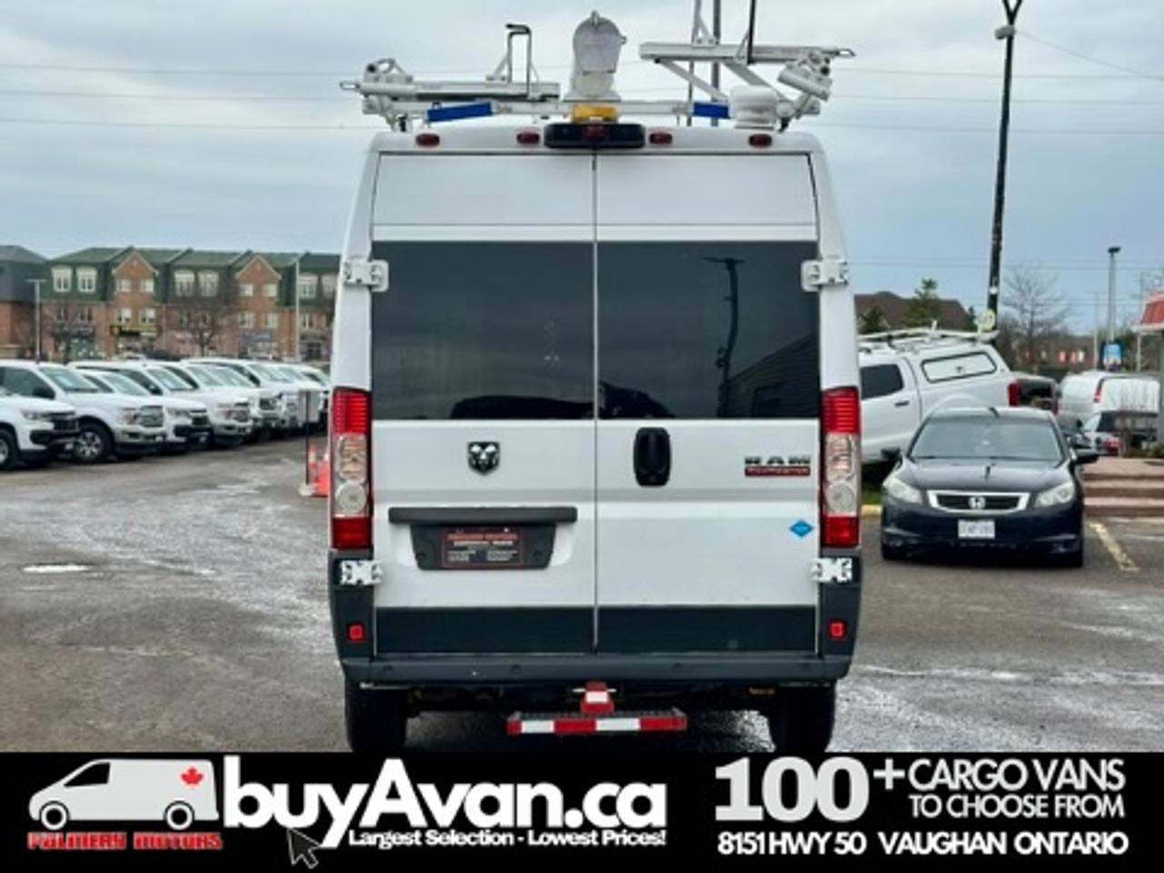 2017 RAM ProMaster Cargo Van Promaster 2500 136WB HR + Racks shelves Divider Photo