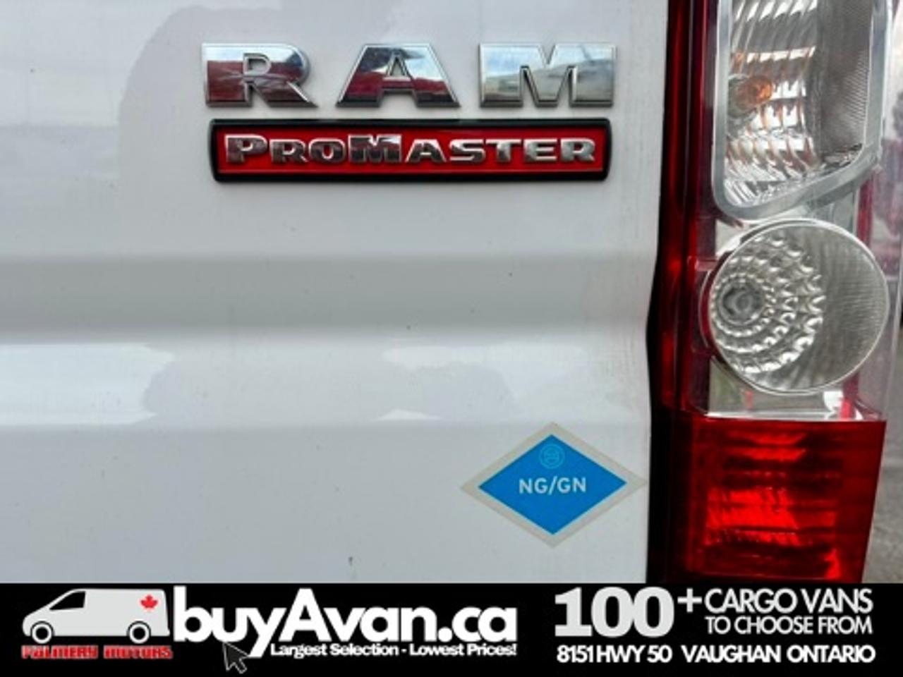 2017 RAM ProMaster Cargo Van Promaster 2500 136WB HR + Racks shelves Divider Photo