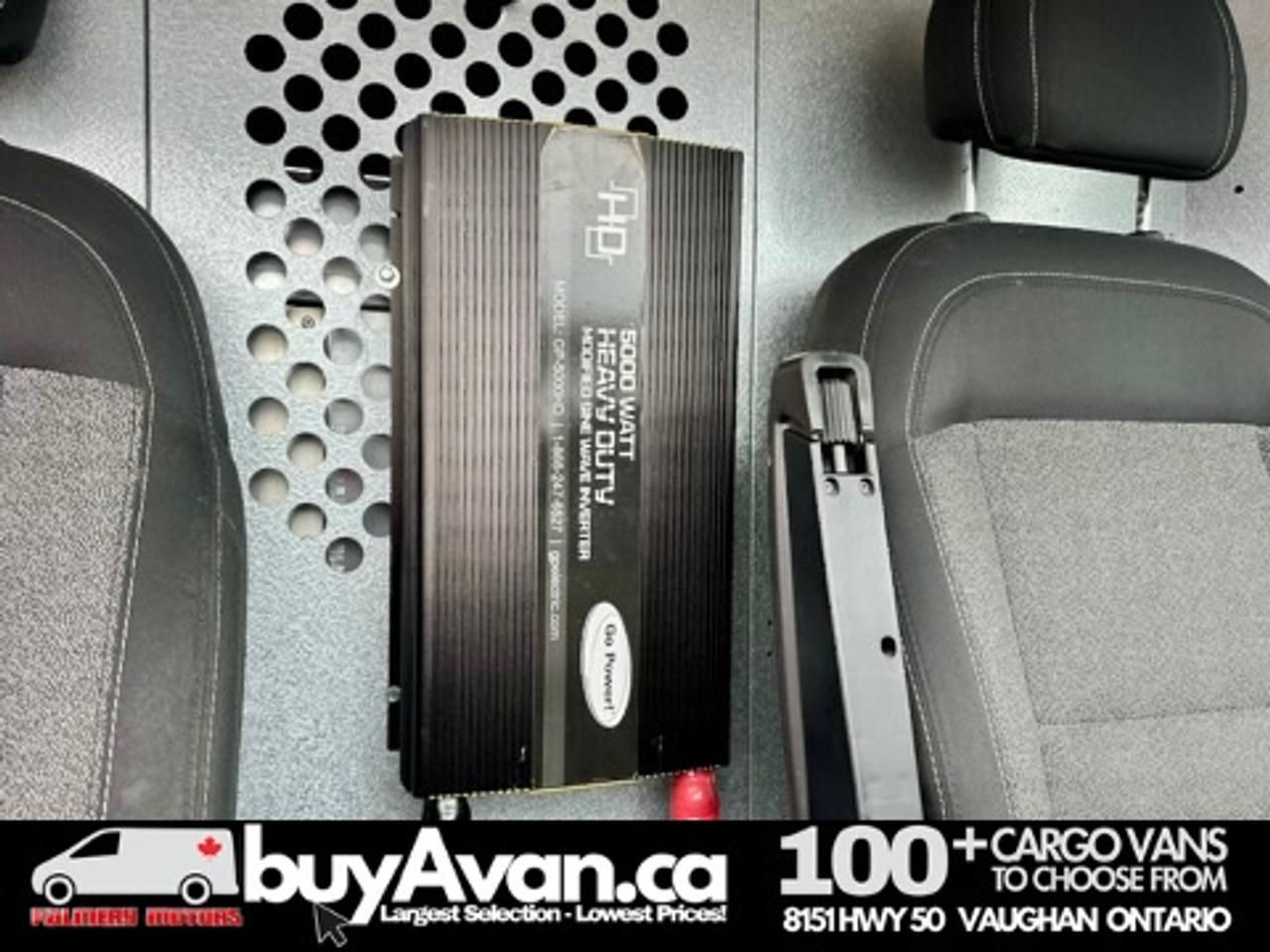 2017 RAM ProMaster Cargo Van Promaster 2500 136WB HR + Racks shelves Divider Photo