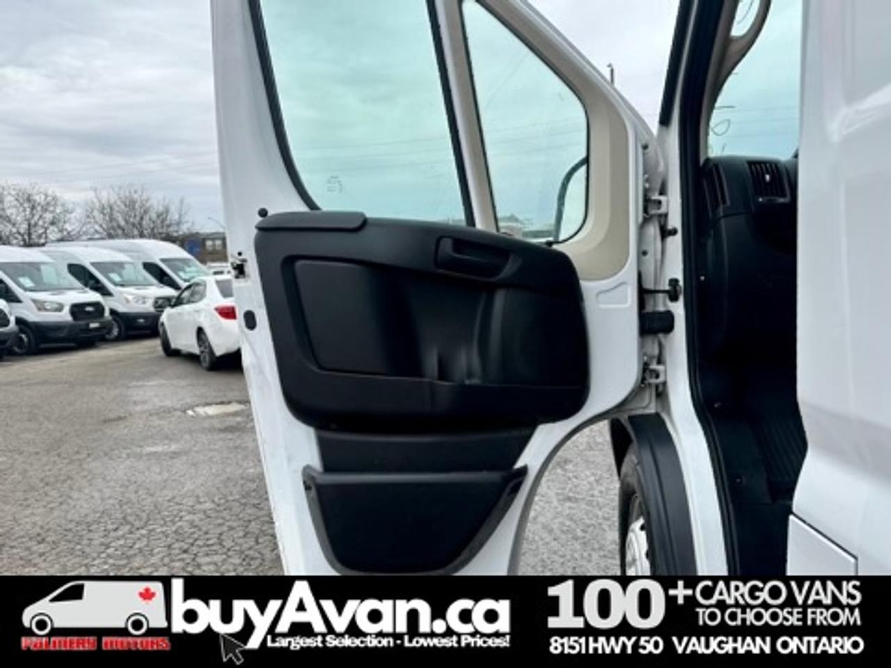 2017 RAM ProMaster Cargo Van Promaster 2500 136WB HR + Racks shelves Divider Photo