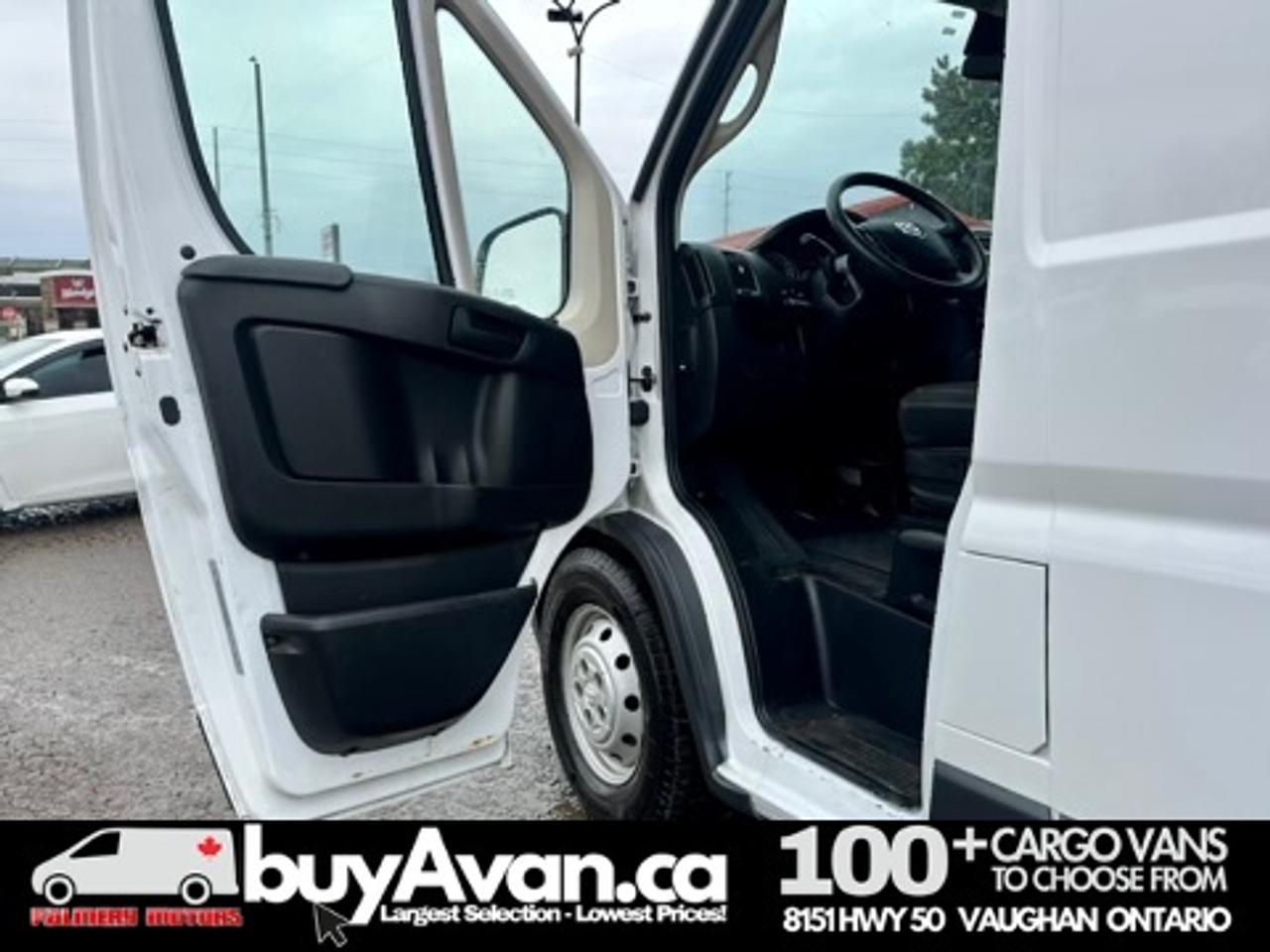 2017 RAM ProMaster Cargo Van Promaster 2500 136WB HR + Racks shelves Divider Photo