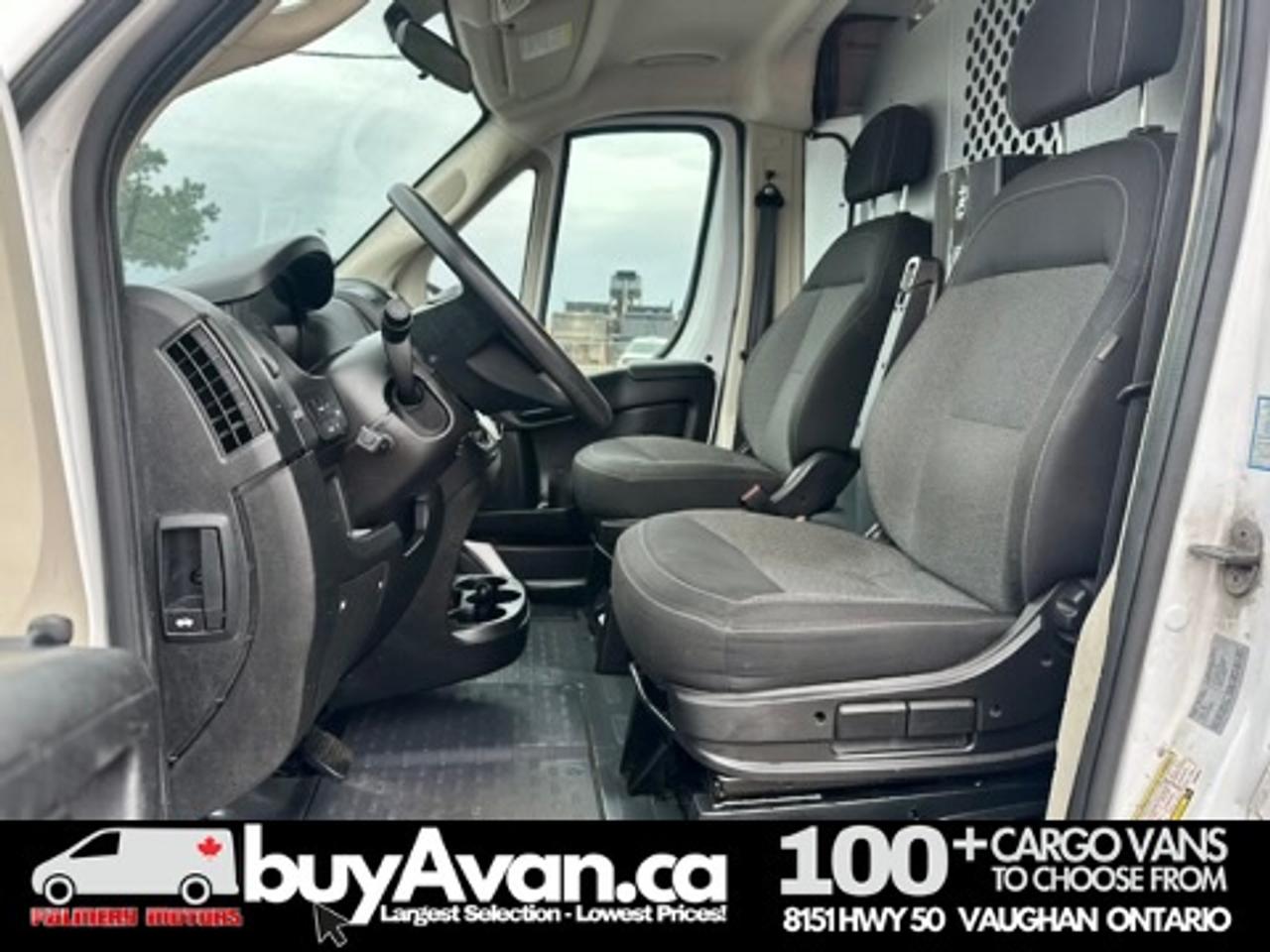 2017 RAM ProMaster Cargo Van Promaster 2500 136WB HR + Racks shelves Divider Photo