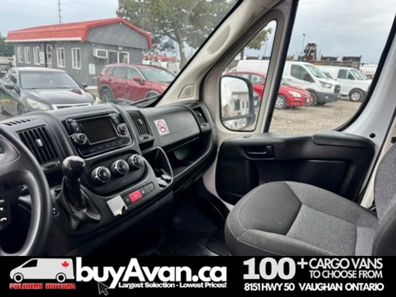 2017 RAM ProMaster Cargo Van Promaster 2500 136WB HR + Racks shelves Divider Photo