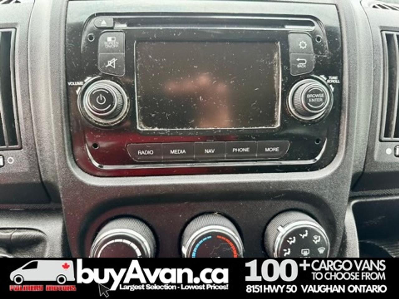 2017 RAM ProMaster Cargo Van Promaster 2500 136WB HR + Racks shelves Divider Photo