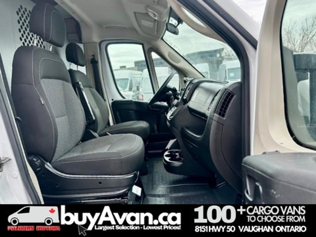 2017 RAM ProMaster Cargo Van Promaster 2500 136WB HR + Racks shelves Divider Photo