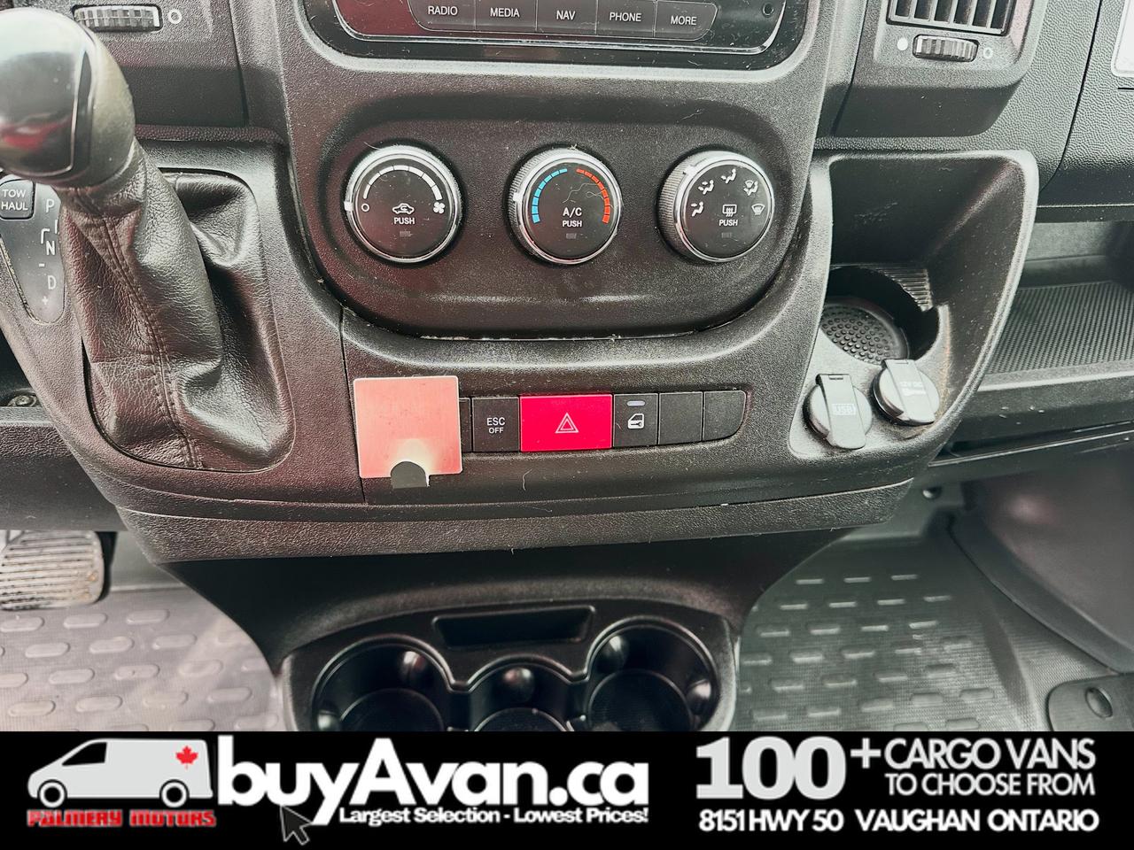 2017 RAM ProMaster Cargo Van Promaster 2500 136WB HR + Racks shelves Divider Photo