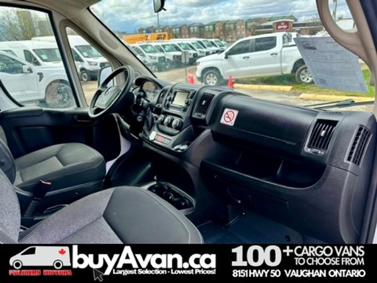 2017 RAM ProMaster Cargo Van Promaster 2500 136WB HR + Racks shelves Divider Photo