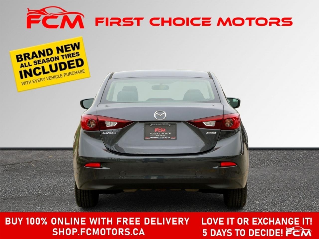 2015 Mazda MAZDA3 GX SKYACTIV ~AUTOMATIC, FULLY CERTIFIED WITH WARRA Photo