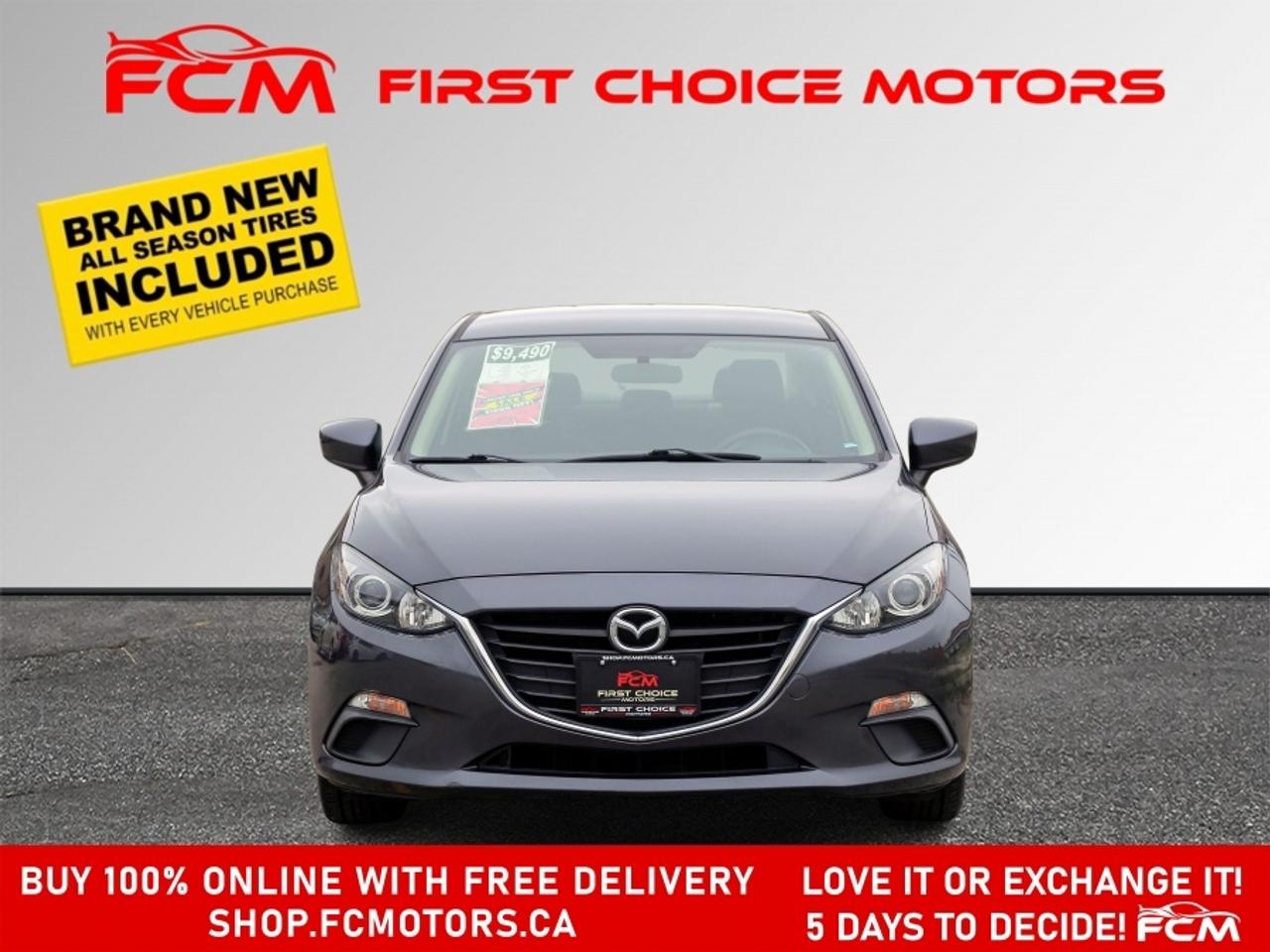 2015 Mazda MAZDA3 GX SKYACTIV ~AUTOMATIC, FULLY CERTIFIED WITH WARRA Photo