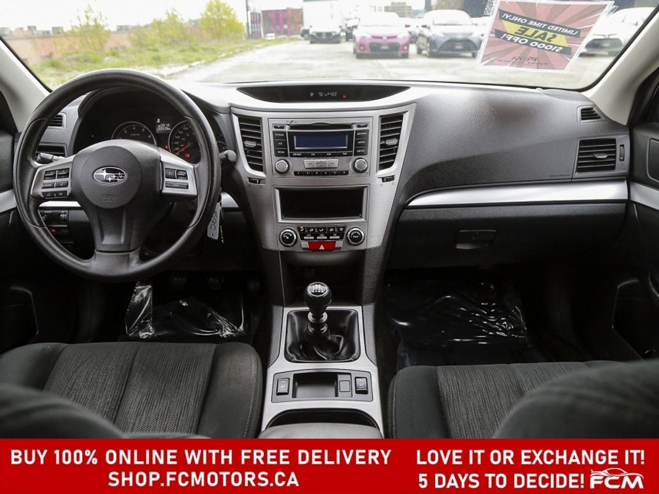 2014 Subaru Outback CONVENIENCE ~MANUAL, FULLY CERTIFIED WITH WARRANTY Photo