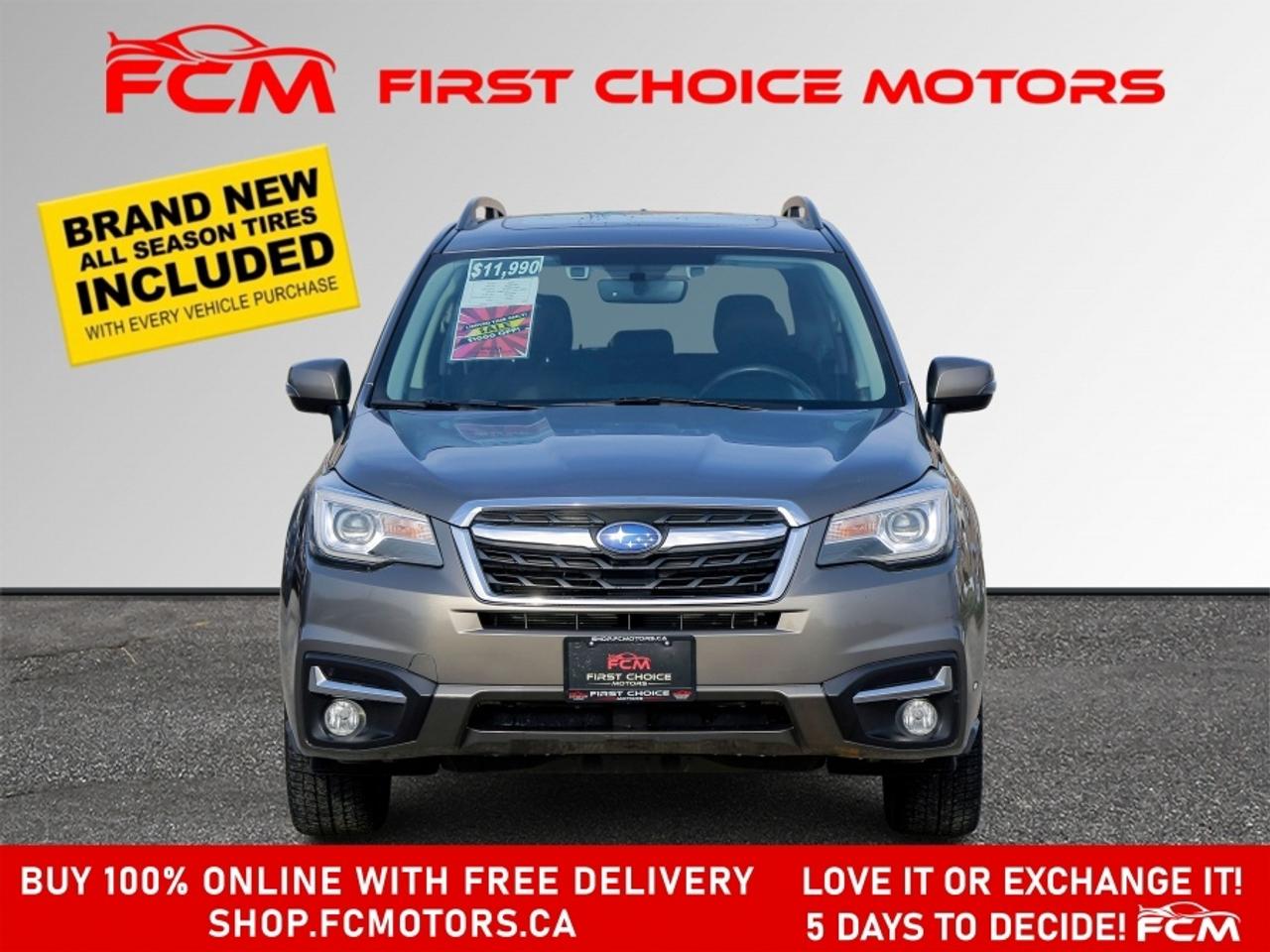 2018 Subaru Forester LIMITED ~AUTOMATIC, FULLY CERTIFIED WITH WARRANTY! Photo