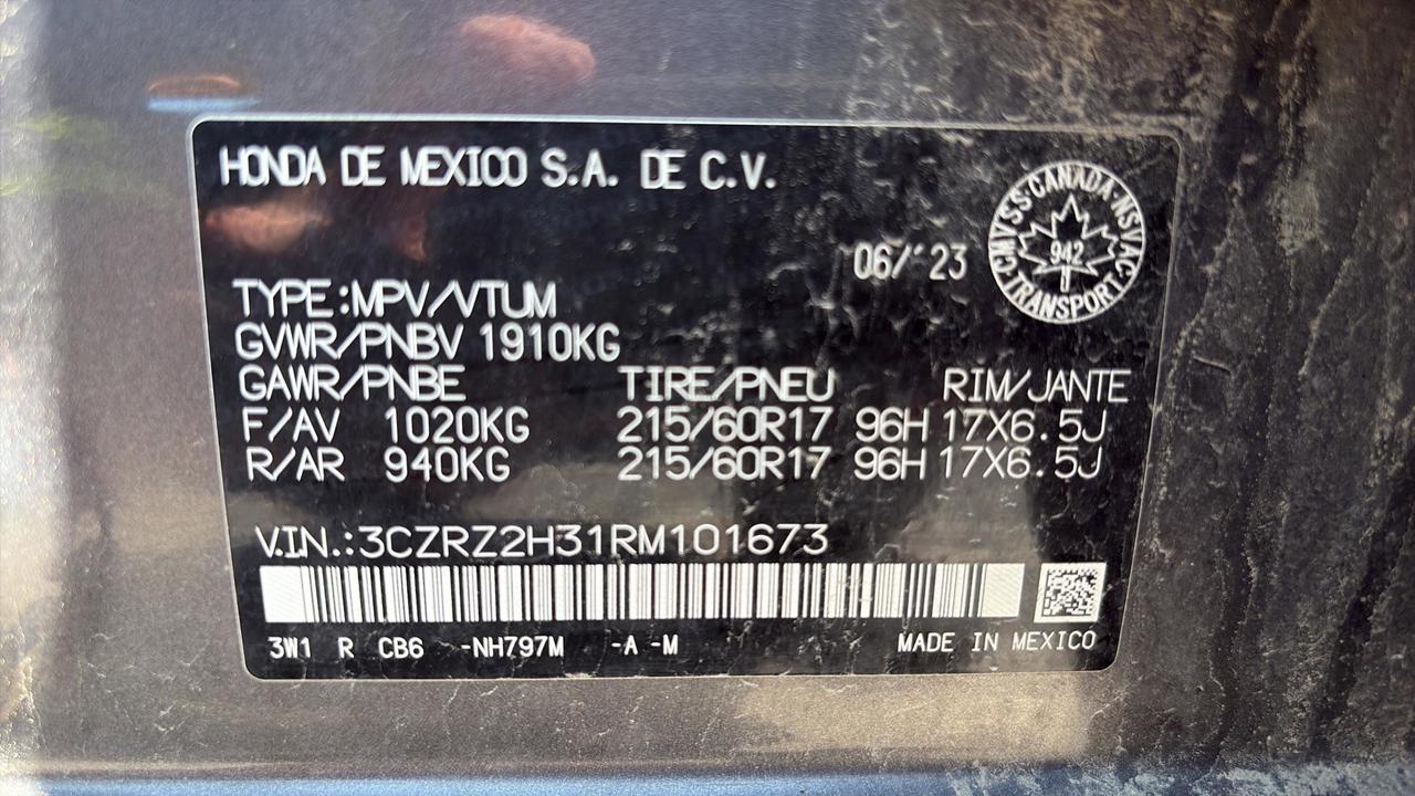 2024 Honda HR-V LX-B AWD CVT Photo