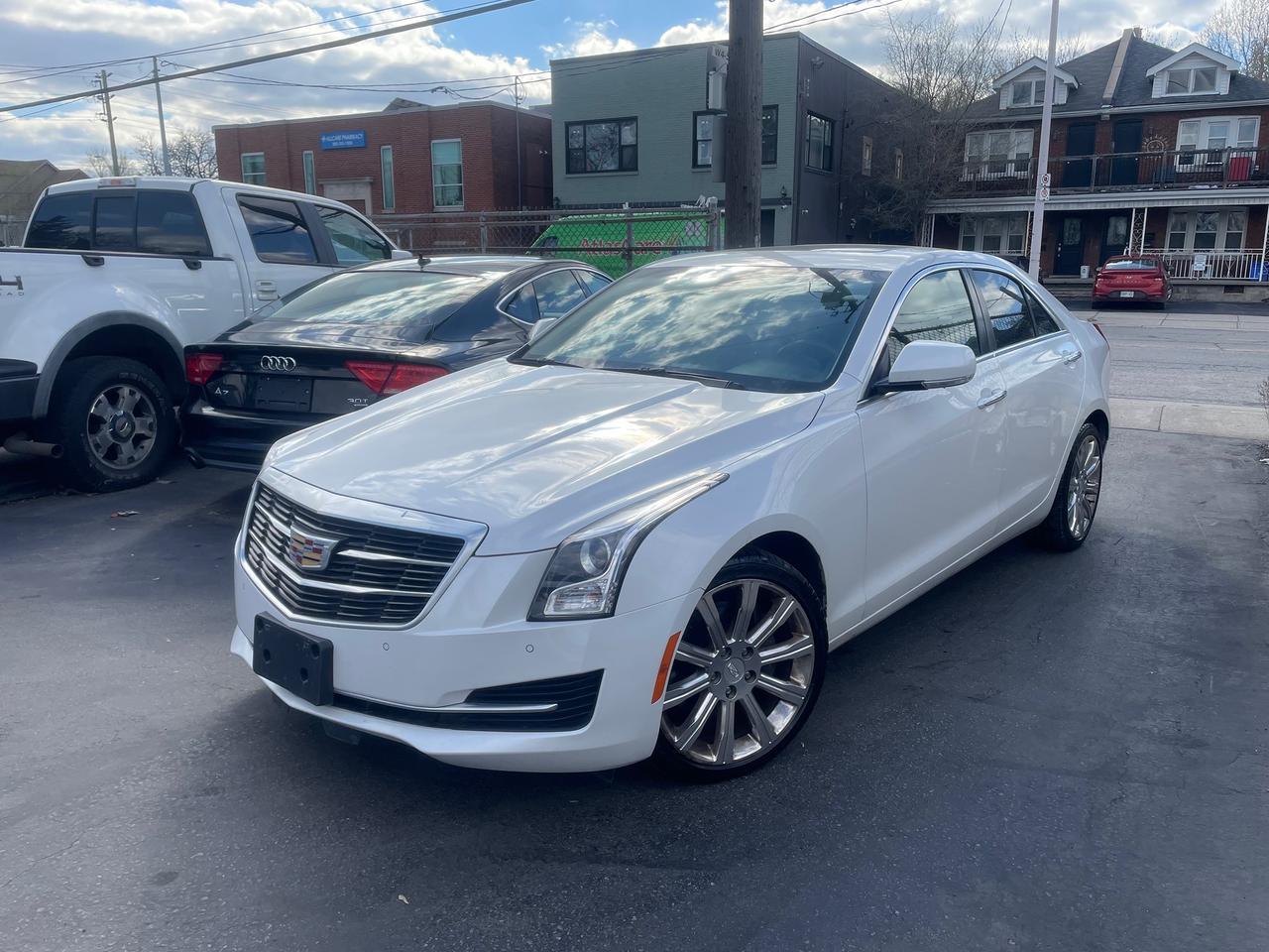2017 Cadillac ATS Luxury AWD *CARPLAY, NAV, HEATED LEATHER SEATS*