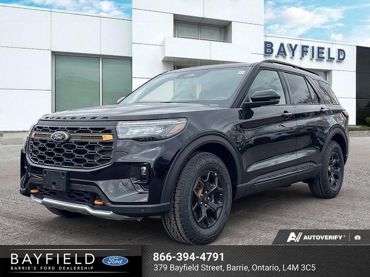 New 2026 Ford Explorer TREMOR for sale in Barrie, ON