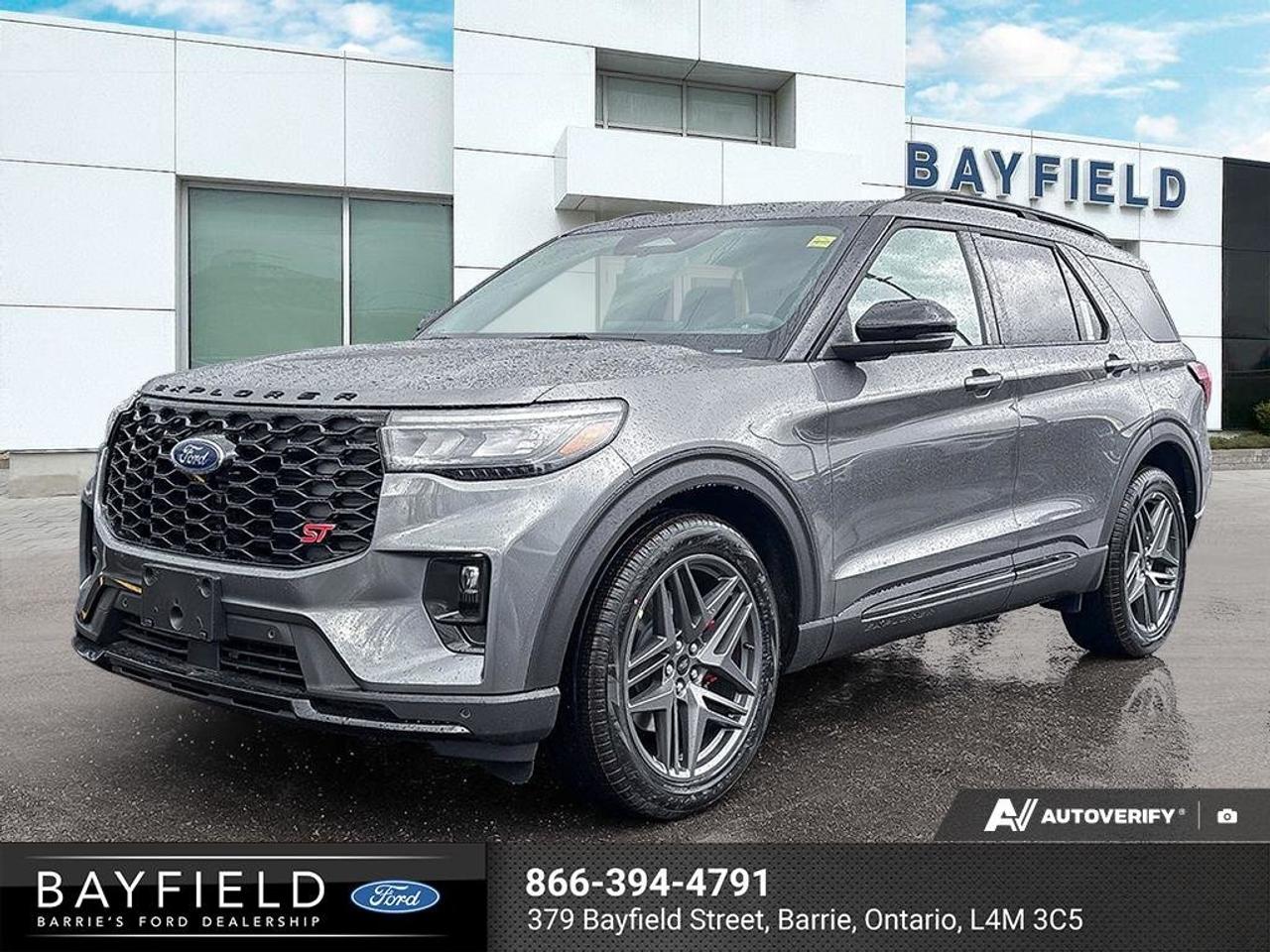New 2026 Ford Explorer ST for sale in Barrie, ON