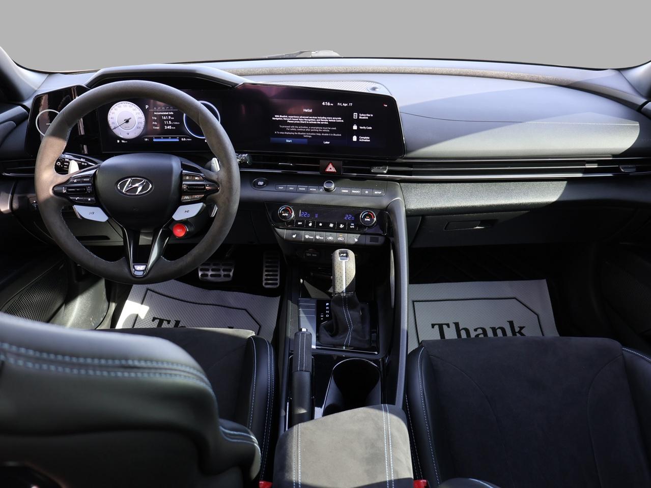 2022 Hyundai Elantra N CERTIFIED *SERVICE RECORDS* CAMERA NAV BLUETOOTH LEATHER HEATED SEATS SUNROOF CRUISE ALLOYS Photo