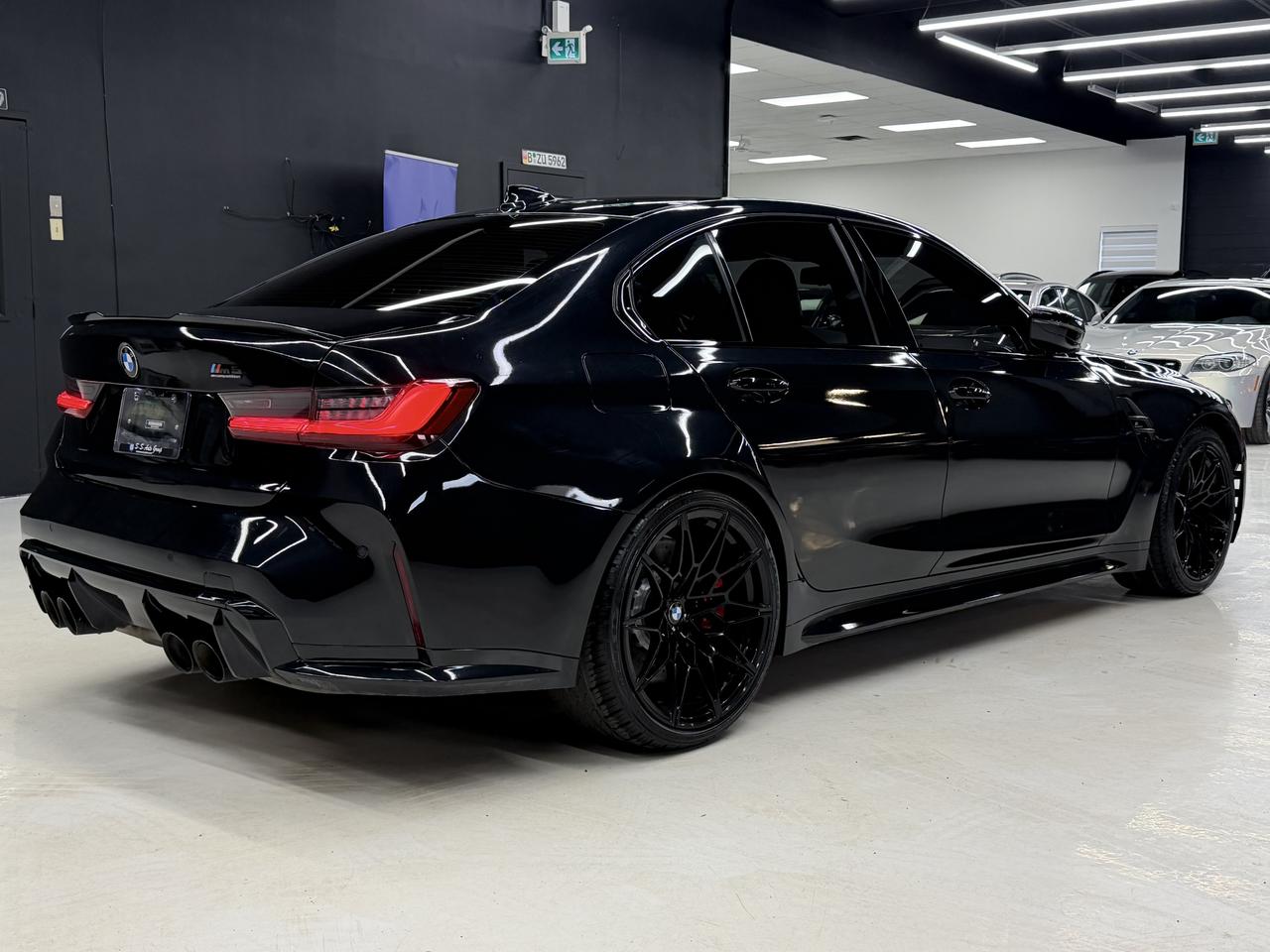 2022 BMW M3 COMPETITION|MXDRIVE|RED INT.|CARBON INT.|NAV|BSM| Photo