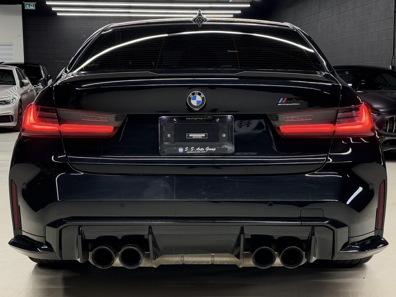 2022 BMW M3 COMPETITION|MXDRIVE|RED INT.|CARBON INT.|NAV|BSM| Photo