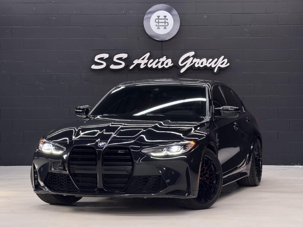 2022 BMW M3 COMPETITION|MXDRIVE|RED INT.|CARBON INT.|NAV|BSM| Photo0