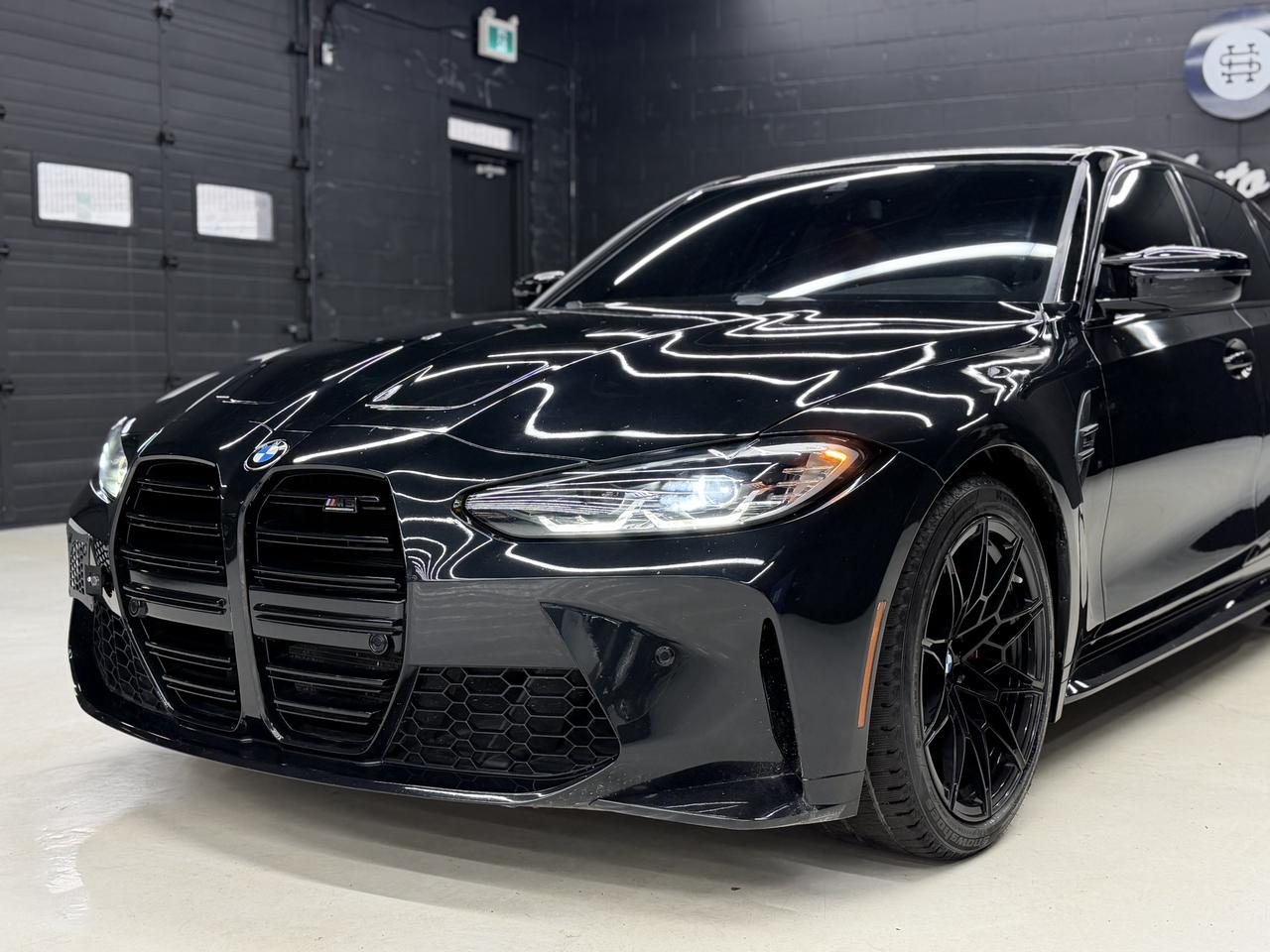 2022 BMW M3 COMPETITION|MXDRIVE|RED INT.|CARBON INT.|NAV|BSM| Photo