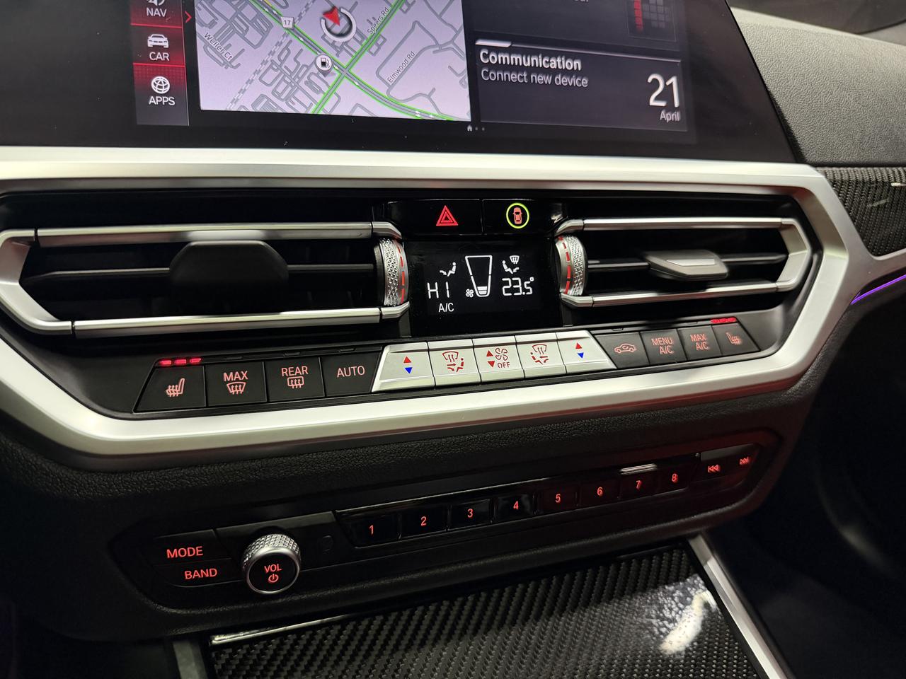 2022 BMW M3 COMPETITION|MXDRIVE|RED INT.|CARBON INT.|NAV|BSM| Photo