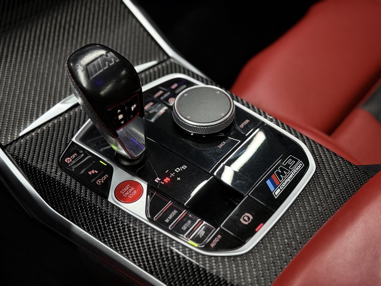 2022 BMW M3 COMPETITION|MXDRIVE|RED INT.|CARBON INT.|NAV|BSM| Photo