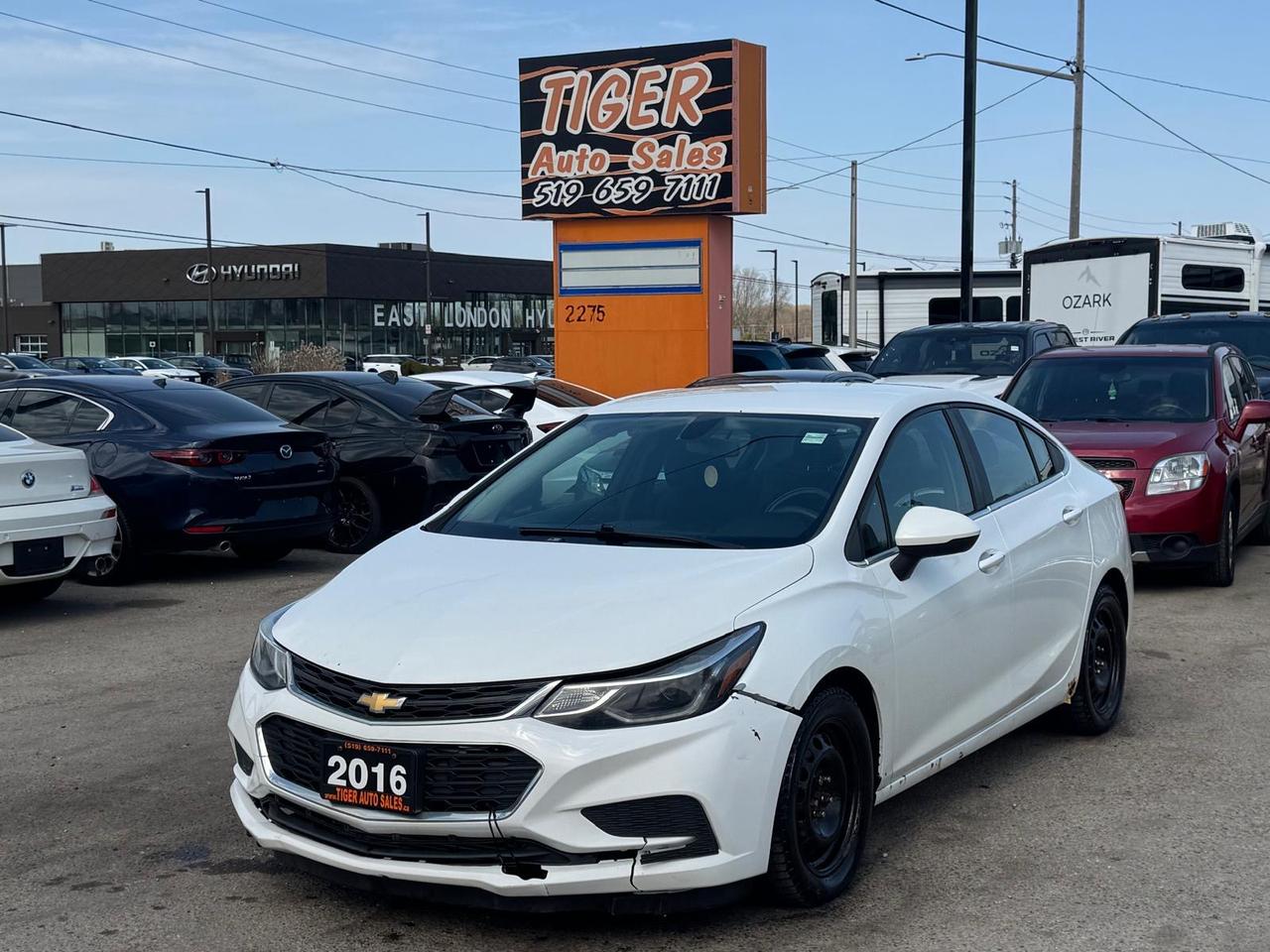 2016 Chevrolet Cruze LT, RUNS AND DRIVES WELL, AS IS SPECIAL